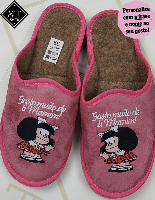 Chinelos Mafalda Gosto Muito de Ti